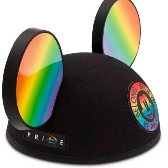Disney Parks Pride Collection Mickey Mouse Ear Hat Adult NWT - Picture 2 of 4